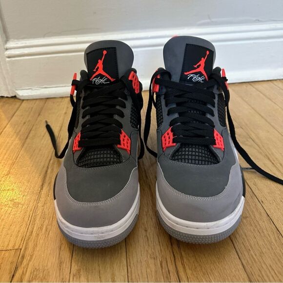 Air Jordan 4 Retro 'Infrared' Size 12 for Men - Picture 2 of 10